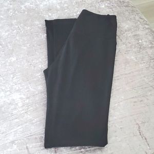 Black Suade Like Leggings